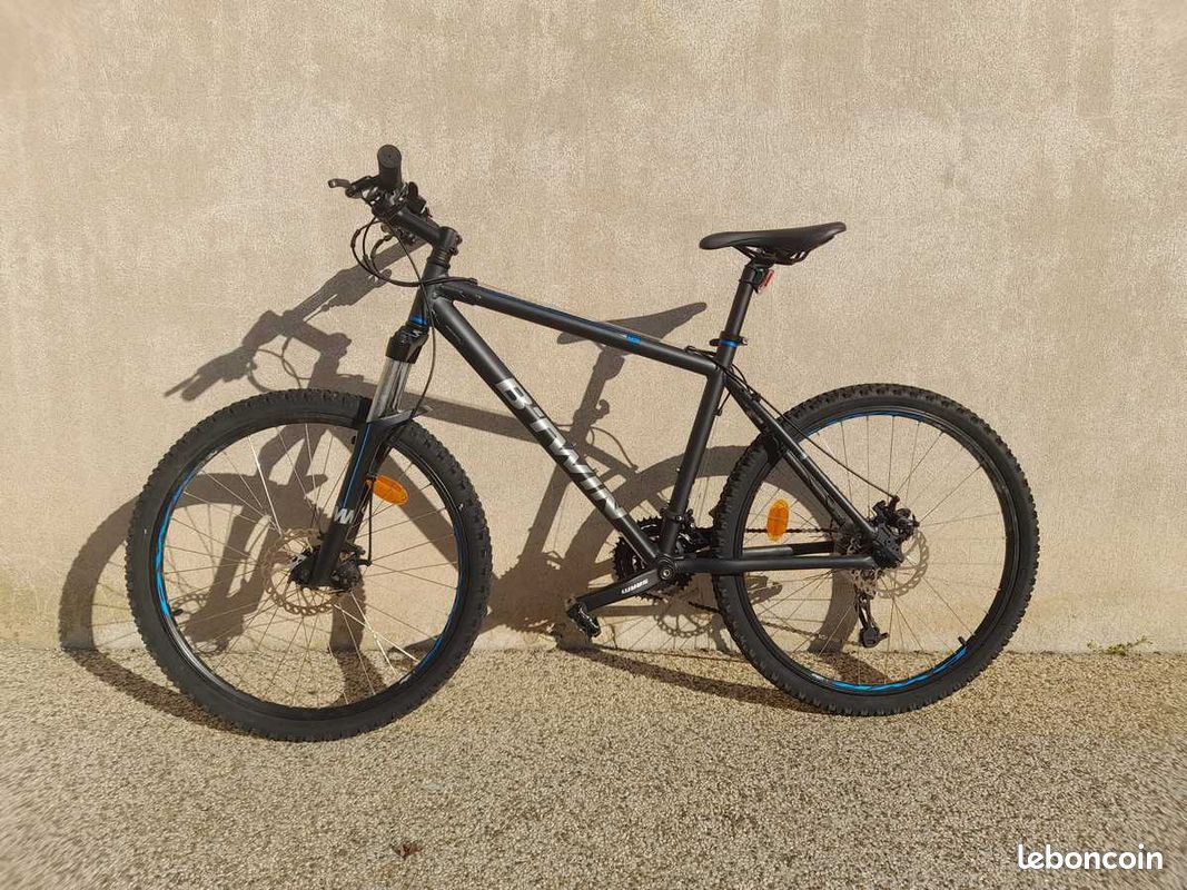 Mountain Bike Black Btwin Bike Rockrider 500 Mountain Bike Btwin