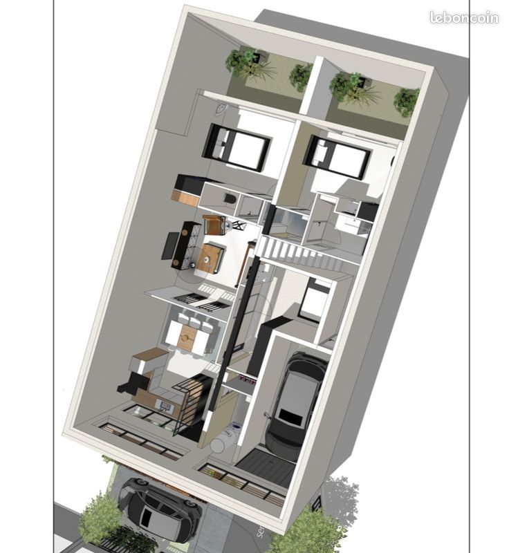 Appartement 4 pièces 80 m² · à Bègles · 80 m² · 180 000 €