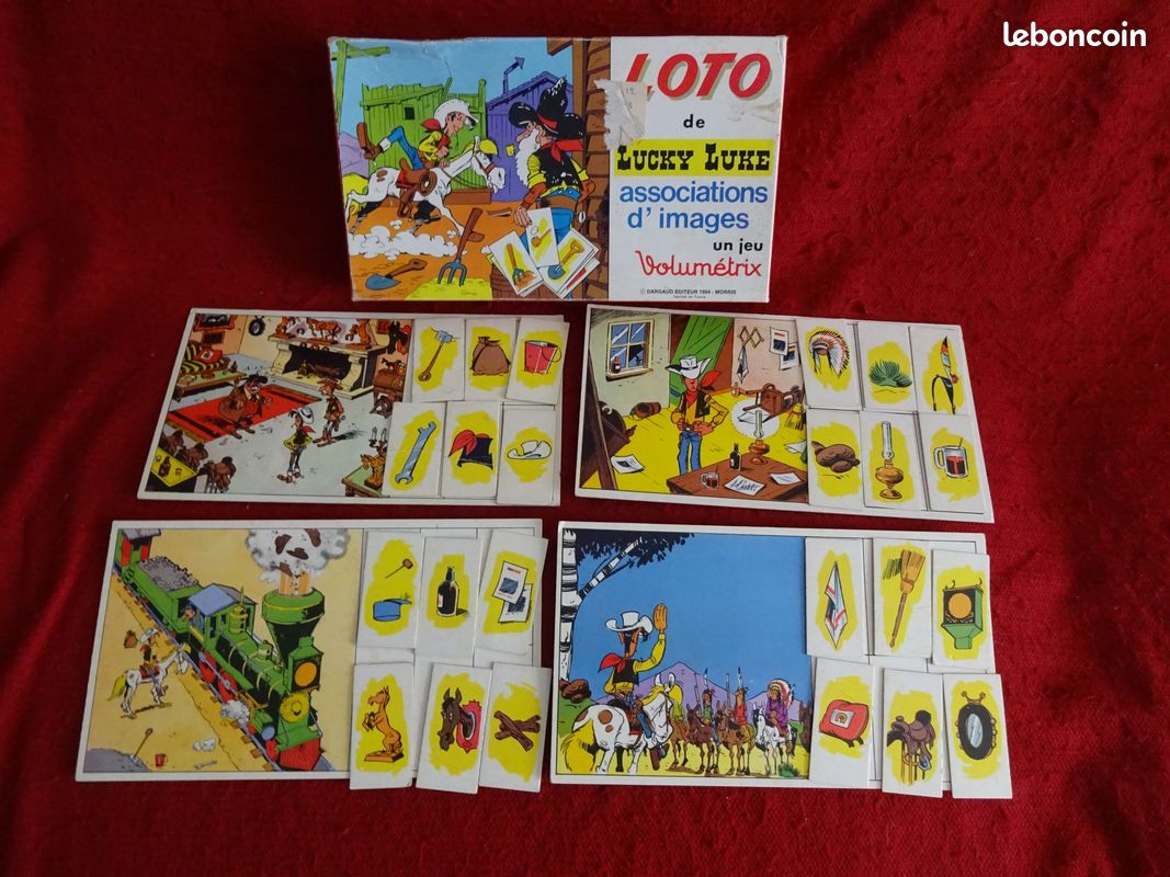 Jeu De 52 Cartes Lucky Luke – Édition Héron, 1984, Fabriqué En France (neuf)