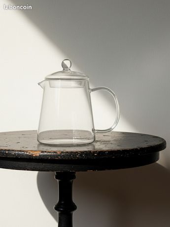 Zerodeko Couvercle De Remplacement Verre Transparent Pour Théière De