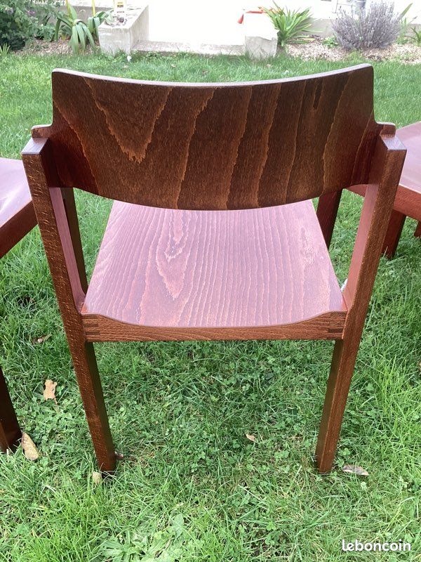 6 chaises vintage schlapp mobel (image 3)