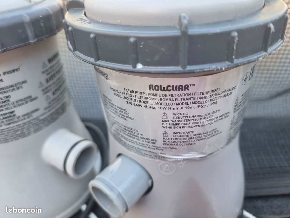2 pompes de filtrations pour piscine (image 6)