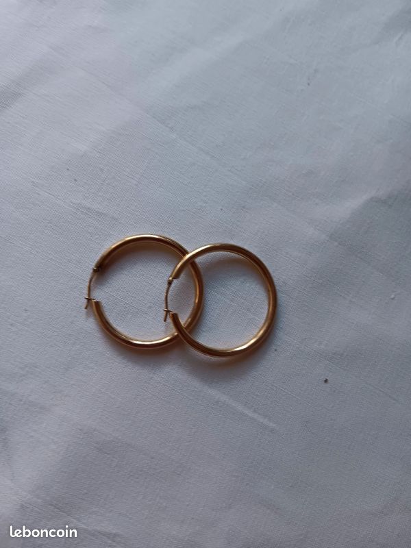Boucles d'oreilles créole (image 1)