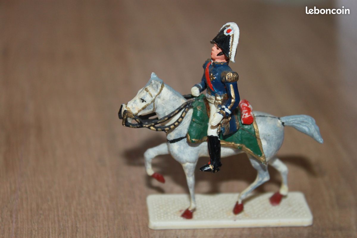 Figurine Plomb CBG Mignot 75 Mm - Prince Poniatowski à Cheval - Premier Empire