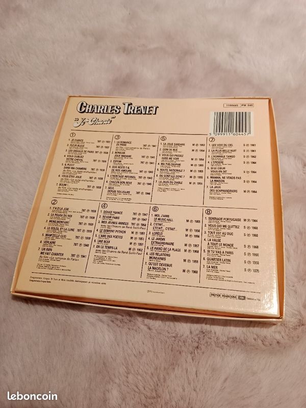 Coffret k7 Charles Trenet (image 2)
