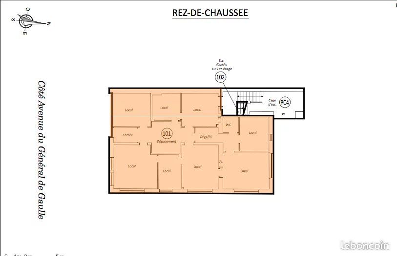 Bureaux 110 m² Eckbolsheim (image 2)