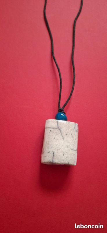 Collier Pendentif Artisanal - Céramique Raku. Envoi OK 👍 (image 1)