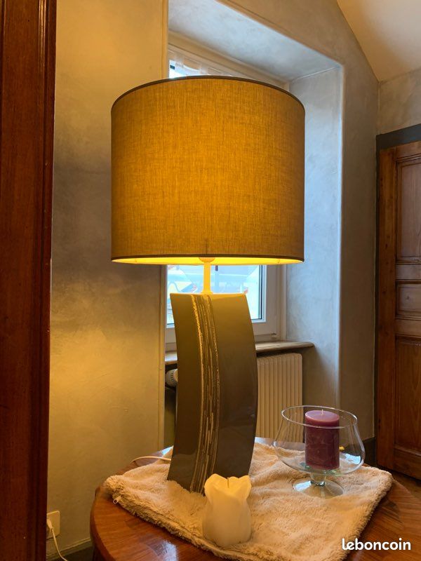 Vend lampe pied céramique (image 2)