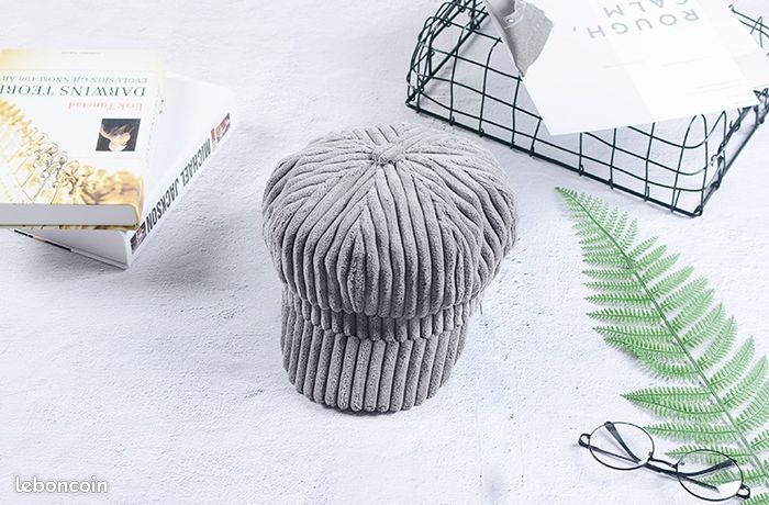 Béret Français En Laine, Bonnet Marron D'hiver, Bonnet Pour Femme, Bonnet De Peintre En Tricot, Cadeau De Noël - France