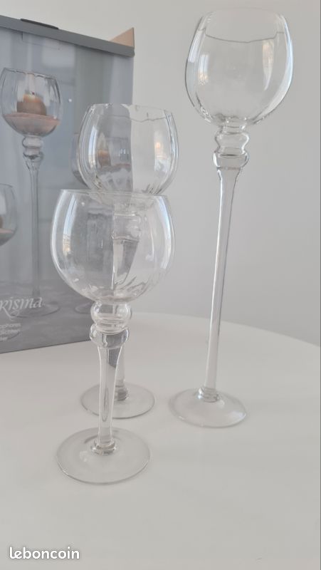 Set 3 photophores verre (image 5)