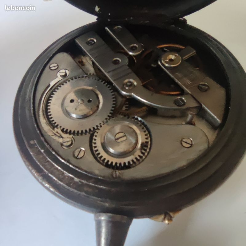 Montre De Poche Régulateur Type Anglais - Swiss Made, XXe Siècle, Avec Son écrin, Occasion