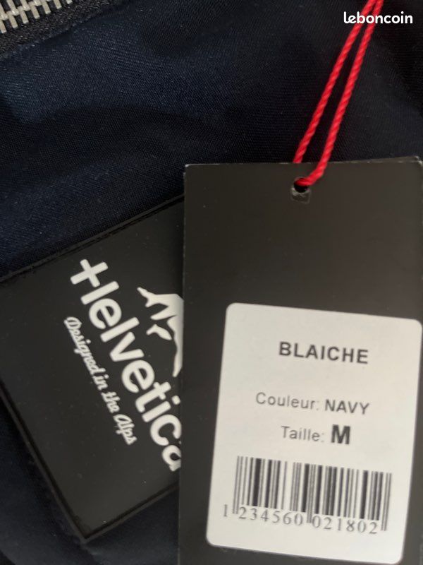 Veste sans manches Helvetica Blaiche couleur ‘naivy’ (image 5)