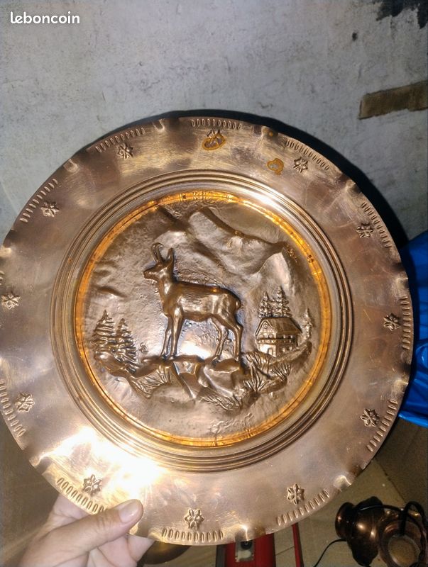 Assiette cuivre (image 1)