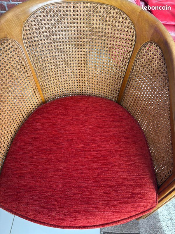 Lot de 2 fauteuils cabriolet (image 2)