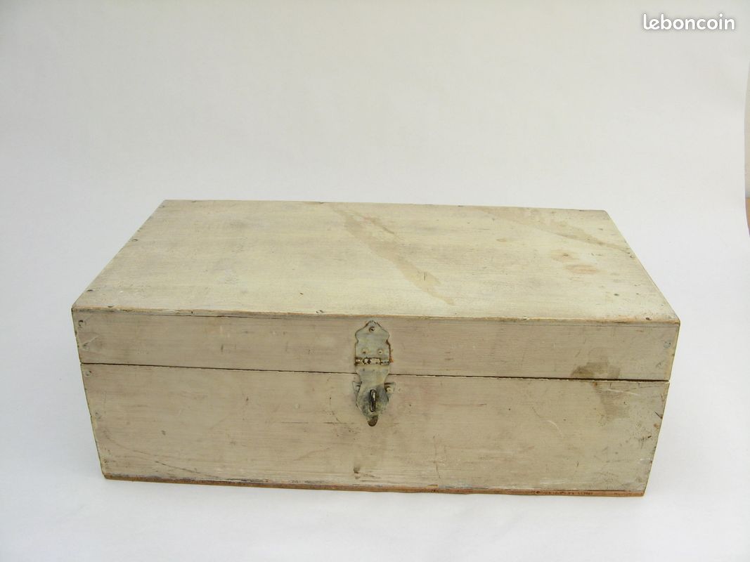 Meccano, coffret bois avec étiquette La - auctions & price archive