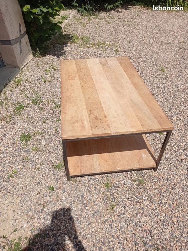 Vends table de salon en manguier (image 1)