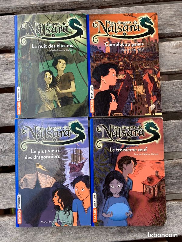Collection de quatre livres Les dragons de Nalsara (image 1)