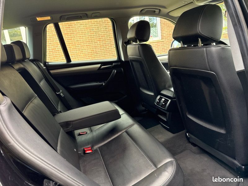 Bmw X3 (F25) SDRIVE18DA 150CH LOUNGE START EDITION * 2016 * CUIR * GPS * GARANTIE (image 18)
