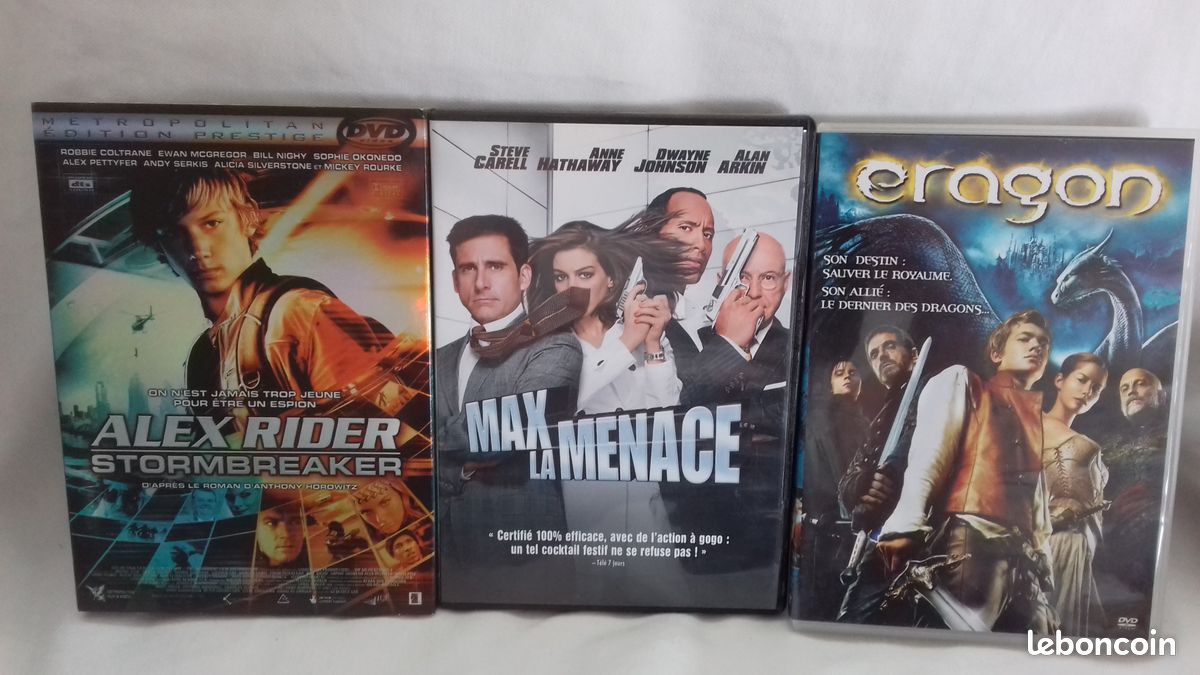 DVD enfants lot de 3 Aventure jeunesse (image 1)