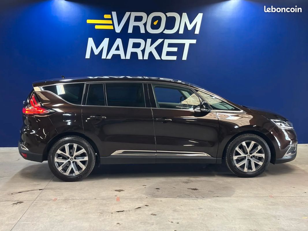 RENAULT Espace 1.6 D 160ch Intens - 2019 - 88 000 km - Toit panoramique - Première main - 7 places (image 2)