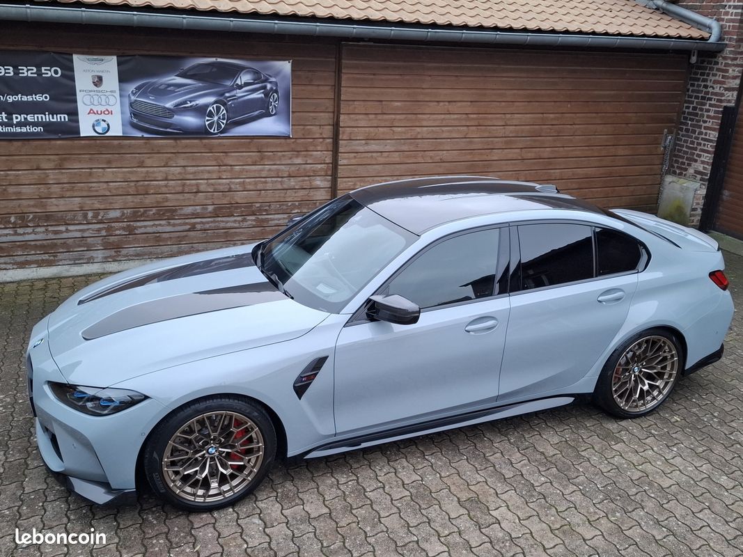 BMW M3 G80 CS 550 - Ligne MILTEK / BERK Performance / Clapets SST / Titane - 2nde Main Française - 16500km - Comme neuve - PPF Avant + Full Céramique - Full Entretien BMW (dernier : 12/2025) – Options (image 1)