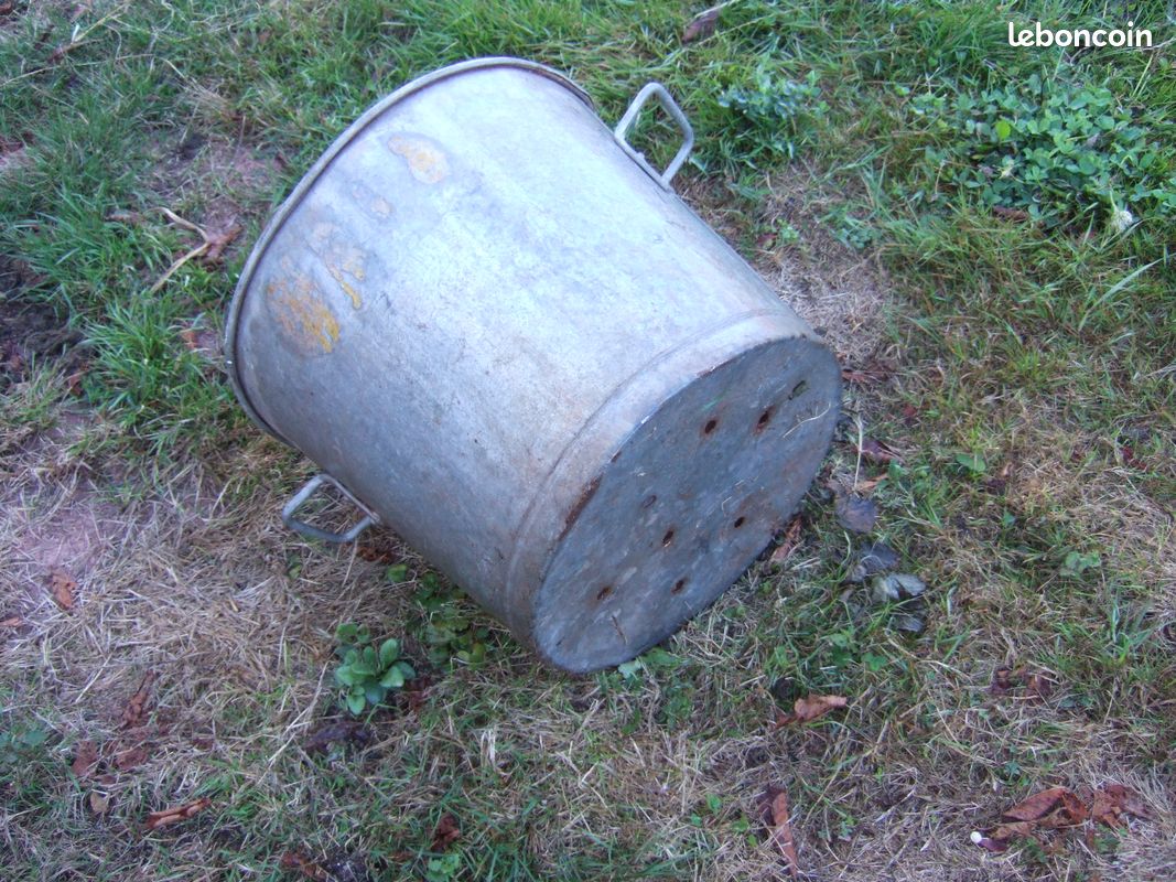 Bassine en zinc Ø 30 (image 3)