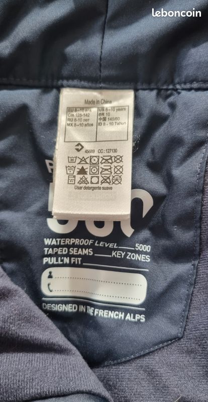 Pantalon de ski 8-10 ans (image 3)
