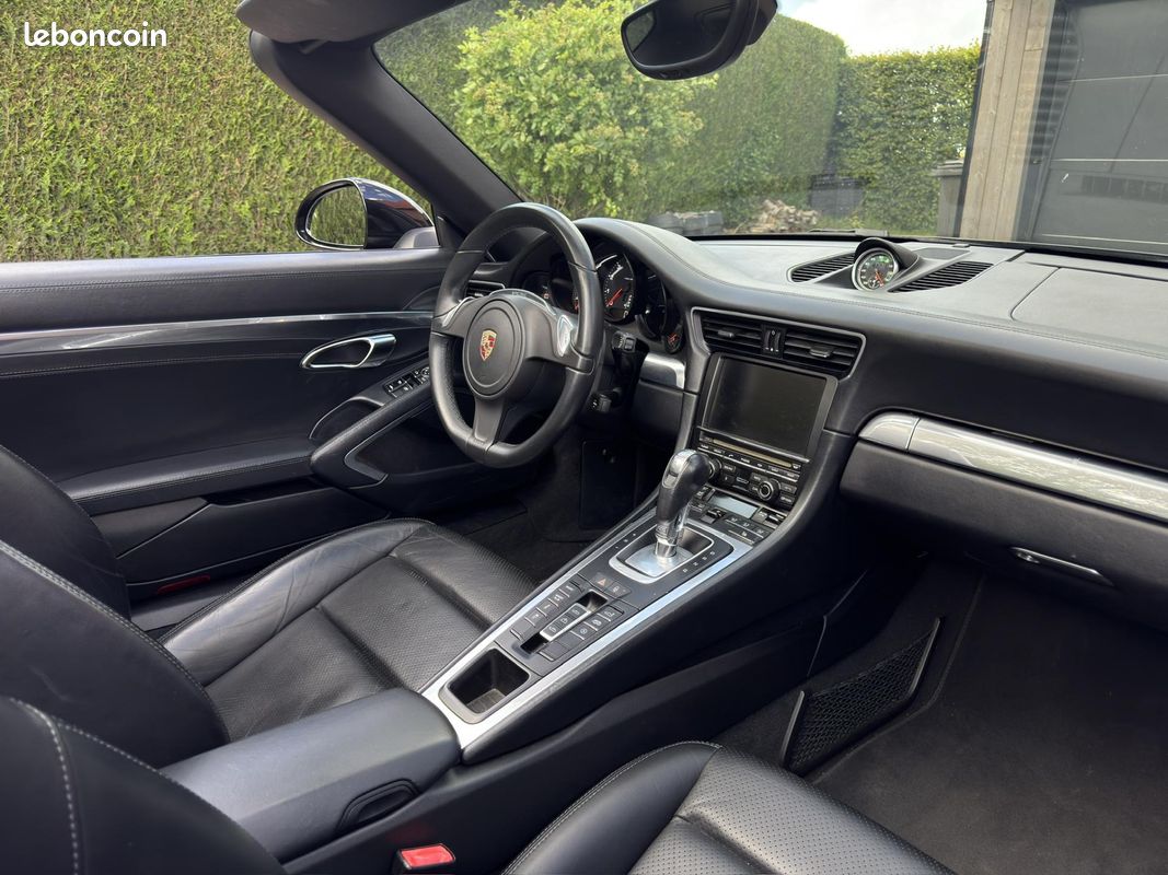 PORSCHE 911 991.1 Carrera Cabriolet - Immat FR - Chrono - Sport & Sport Plus - Suivi Porsche - Echappement Sport (image 8)