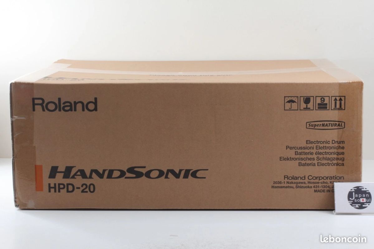 Roland HPD-20 Handsonic + Trépied de Pad Roland PDS 20 + Sac Housse Gigbag Roland CB-HPD neufs jamais utilisés (image 6)