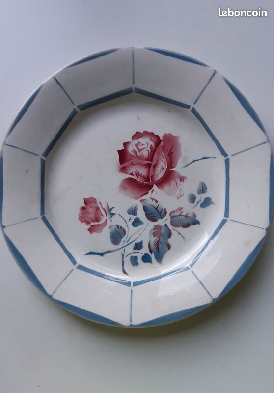 Assiettes Digoin Sarreguemines (image 3)