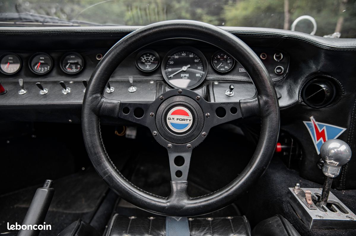 DRB GT40 Replica – Reconstruction mécanique complète – Dossier exceptionnel – Garantie (image 10)