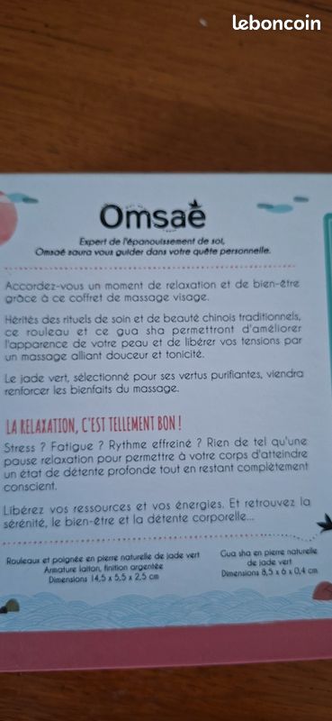 Coffret de massage visage OMSAE (image 7)