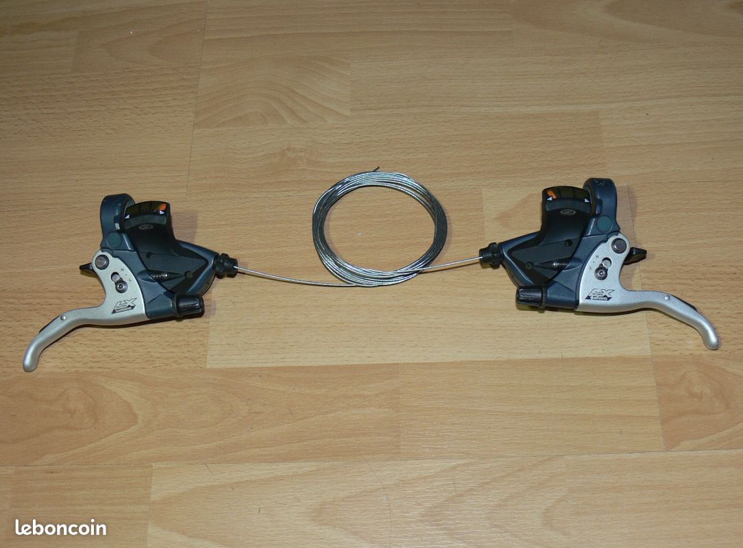 Levier De Vitesses + Frein Shimano Deore LX ST-M570 3x9 Vitesses - 22,2mm - NEUF (stockage) - Pour VTT