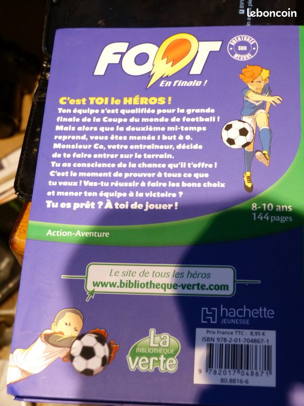 Foot en finale c'est toi le héro bibliotheque verte (image 2)