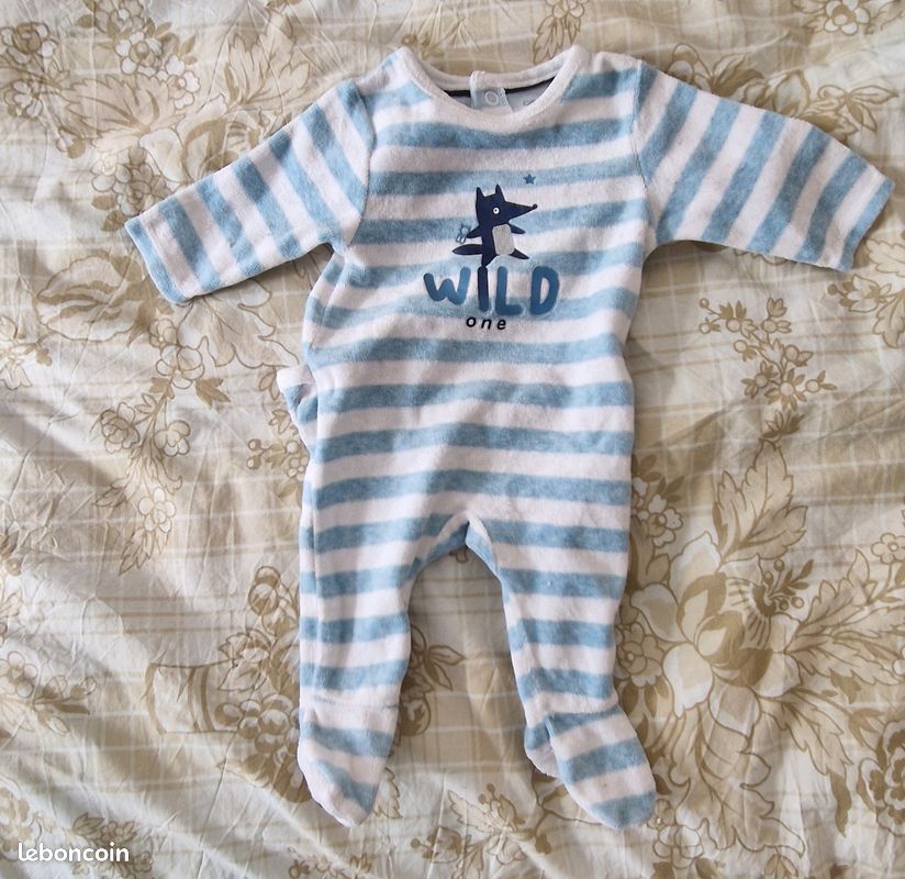 Lot 9 pyjamas 1 mois (image 8)