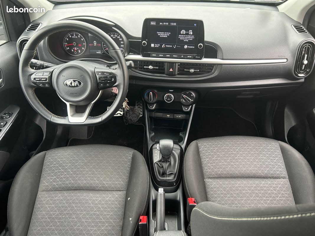 KIA PICANTO 1.2 DPi 84 BVA5 GT Line - CAMERA - CARPLAY - Garantie 12 mois (image 2)