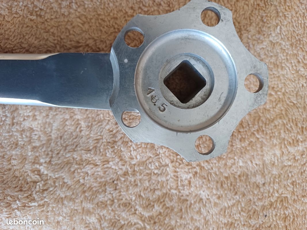 Manivelle Vintage SR Sakae Drive 165mm - New Old Stock (NOS) - Pour Vélo Route/BMX