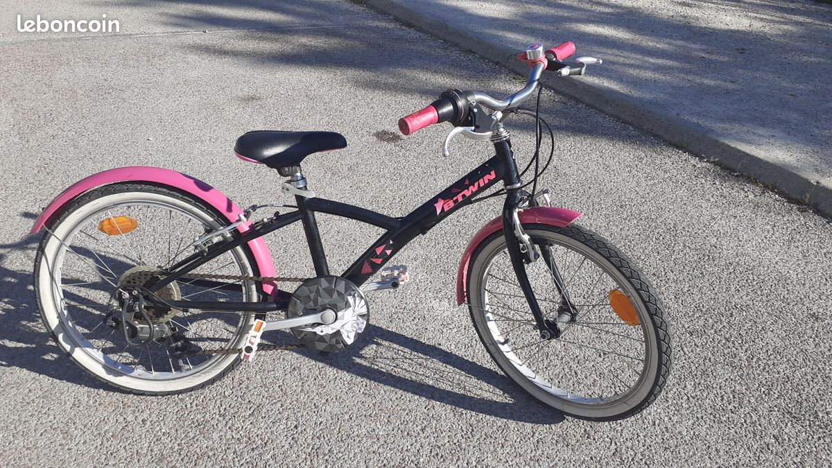 Velo Enfant 6-9 Ans B'twin 20 Pouces Fille Original 500