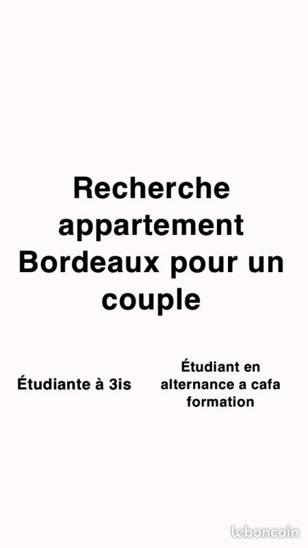 Appartement 2 pièces 20 m² · à Bordeaux · 20 m² · 650 €