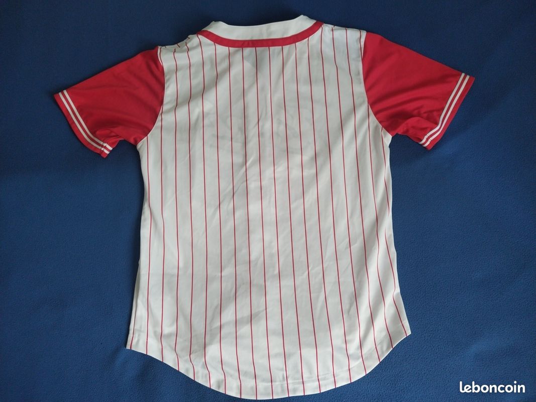 Karl Kani Varsity Block Baseball Shirt Unisex Chemise white