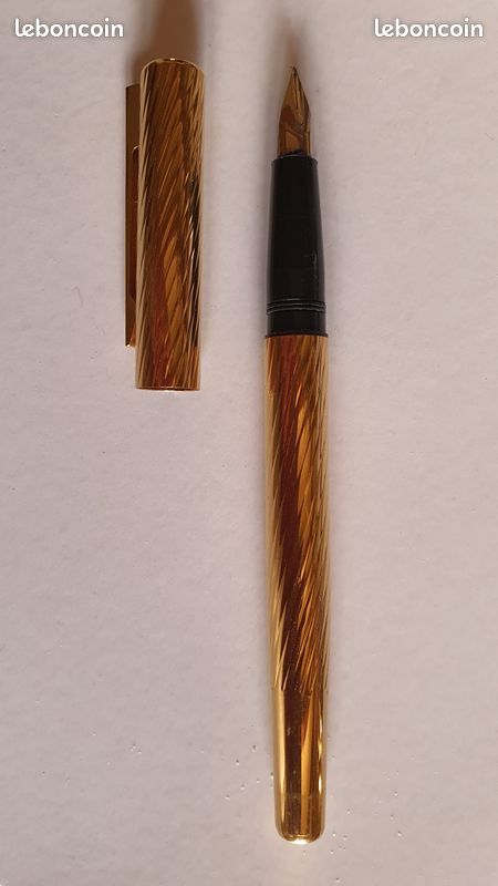 Parure De Stylos Vintage Waterman - Stylo Plume + Stylo Bille - Occasion - Pour Collectionneurs