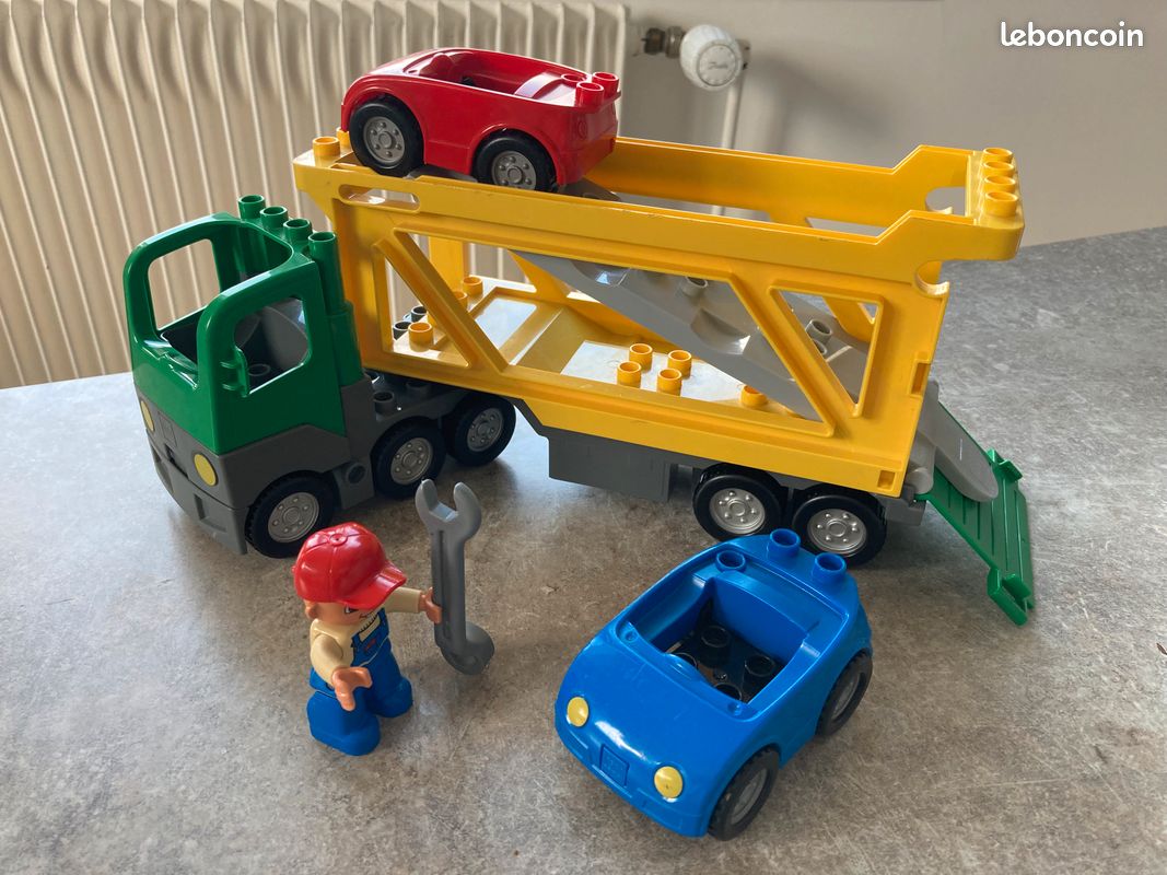 Lego Duplo 5684 _ Lego Ville - Transporter de voitures (image 1)