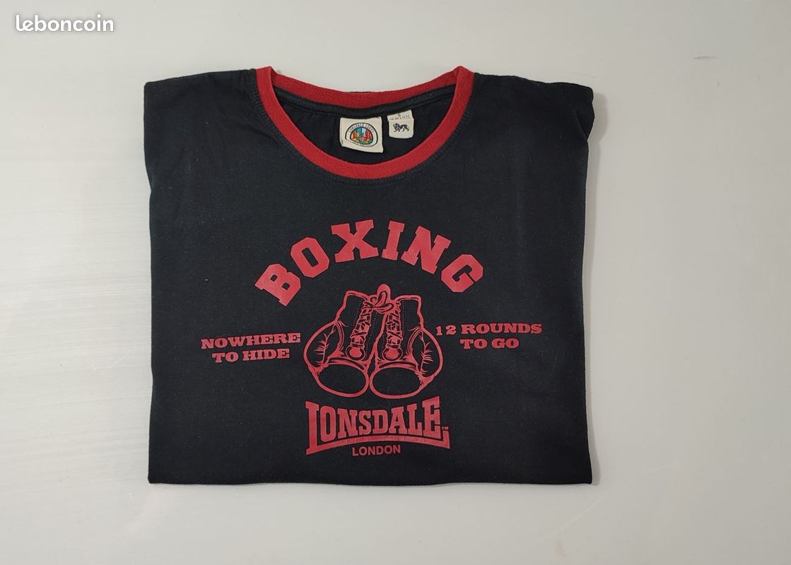 T-Shirts Lonsdale en Noir : dès 16,15