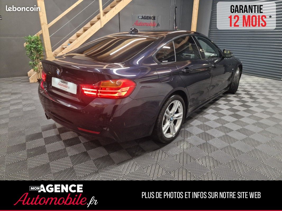 BMW Série 4 Gran Coupé 420d XDrive 2.0 190 CH M SPORT / Garantie 12 Mois (image 8)