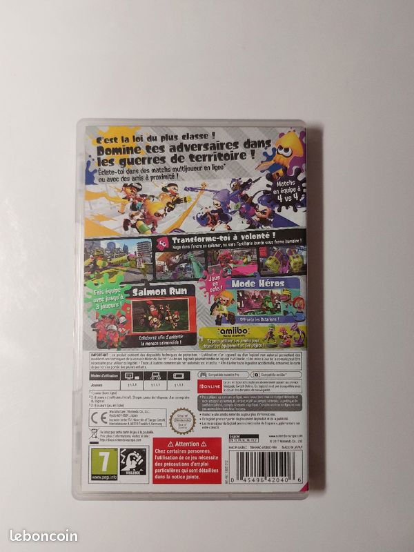 Splatoon 2 Nintendo switch (image 2)
