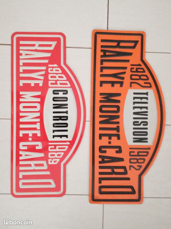 Mini Plaque épingle Rallye Monte-Carlo 1992 - Voitures Anciennes, Officiel