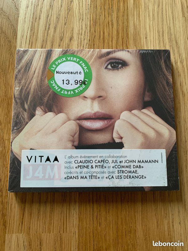 Cd neuf J4M de la chanteuse vitaa (image 1)