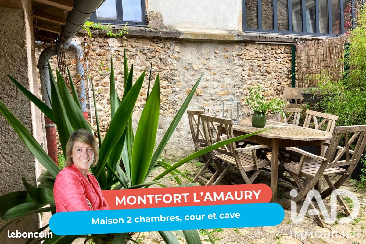 Maison 3 pièces 58 m² · à Montfort-l'Amaury · 58 m² · 270 000 €