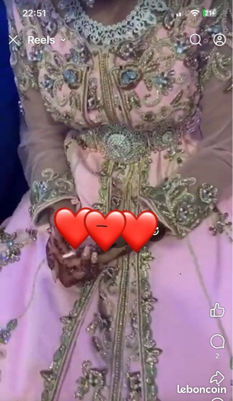 Caftan mariée robe negafa Vêtements