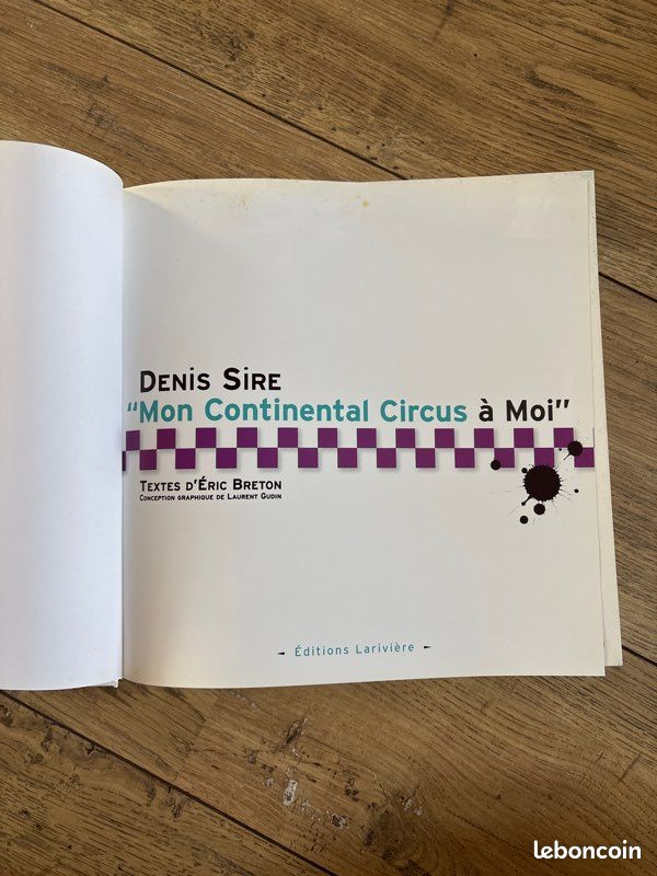 Livre Denis Sire “Mon Continental Circus À Moi” (image 8)